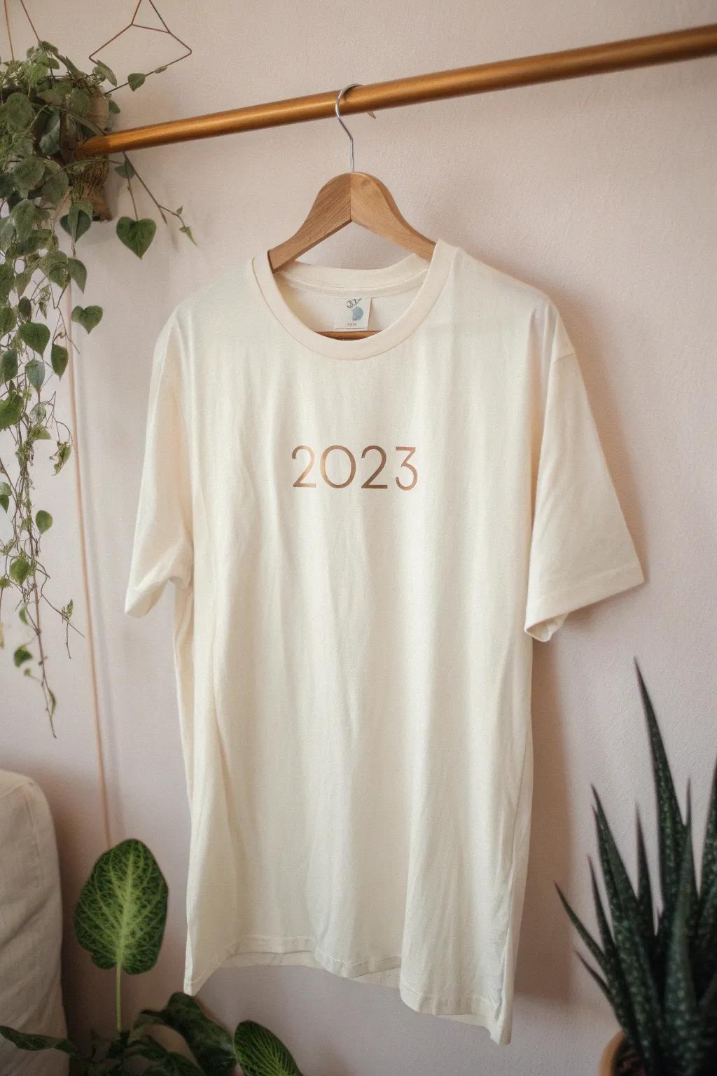 Celebrate your achievements with elegant simplicity - highlight your graduation year in style.