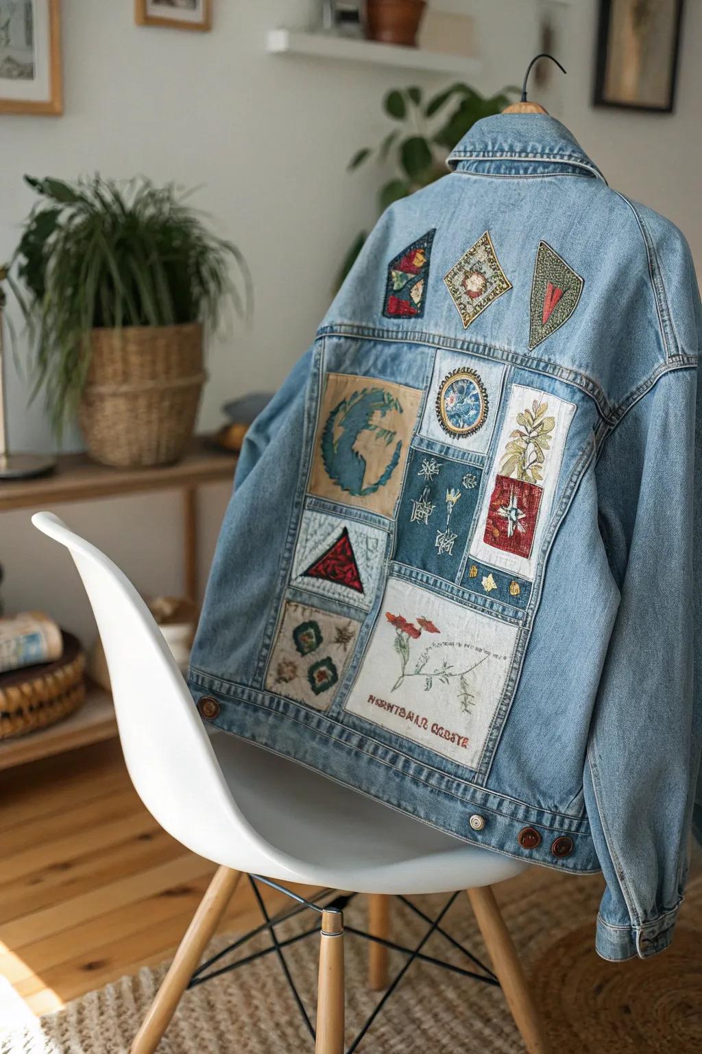 Craft your own story with every patch: A denim jacket that's as unique as you are.