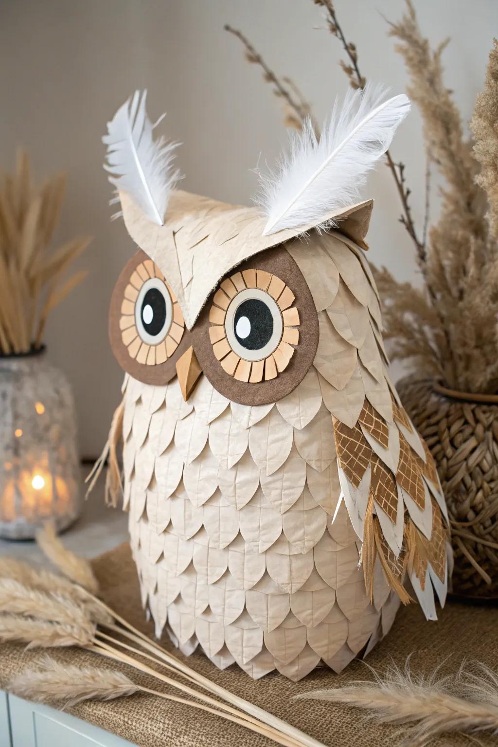 Whooo's ready to party? This charming owl piñata brings whimsy and elegance to any celebration!