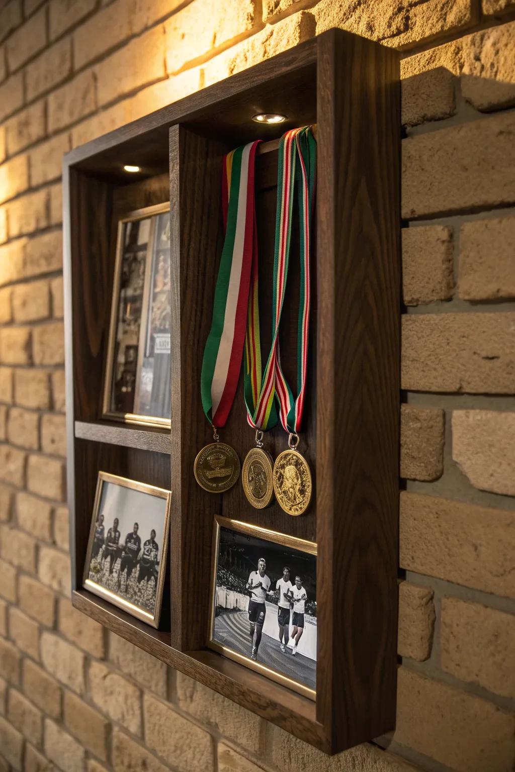Showcase Your Triumphs: A Stylish Display for Your Marathon Medals
