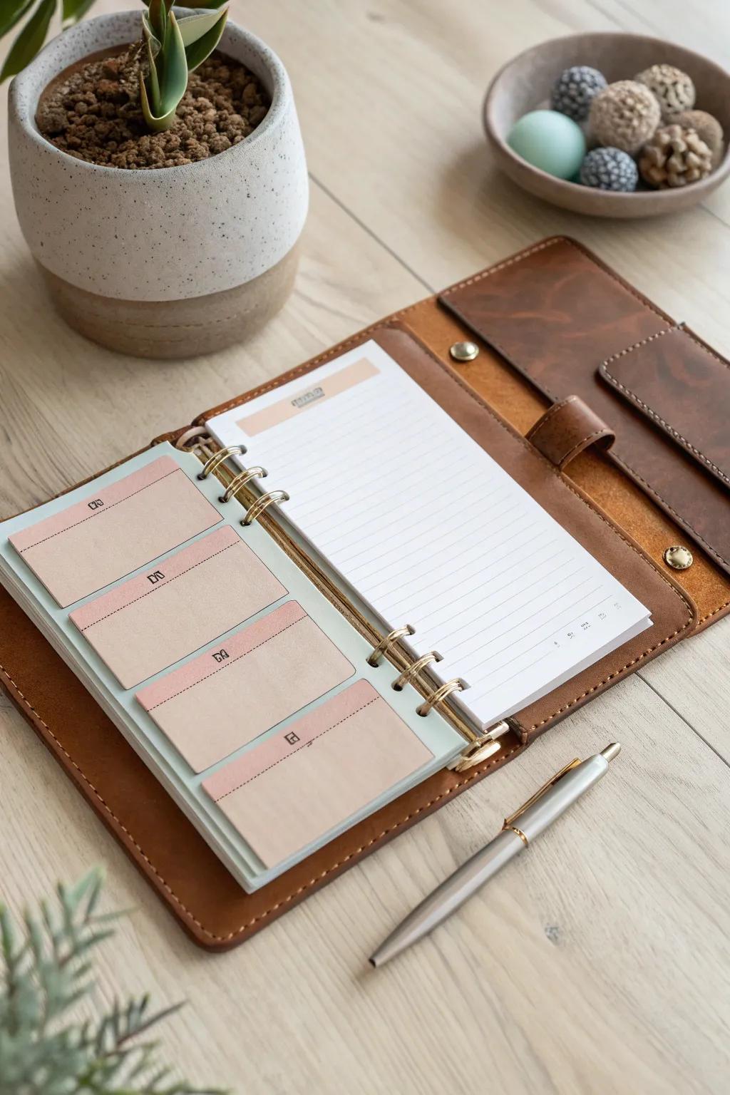 Organize your fitness journey with elegance and simplicity. #WorkoutGoals #ScandiBoho