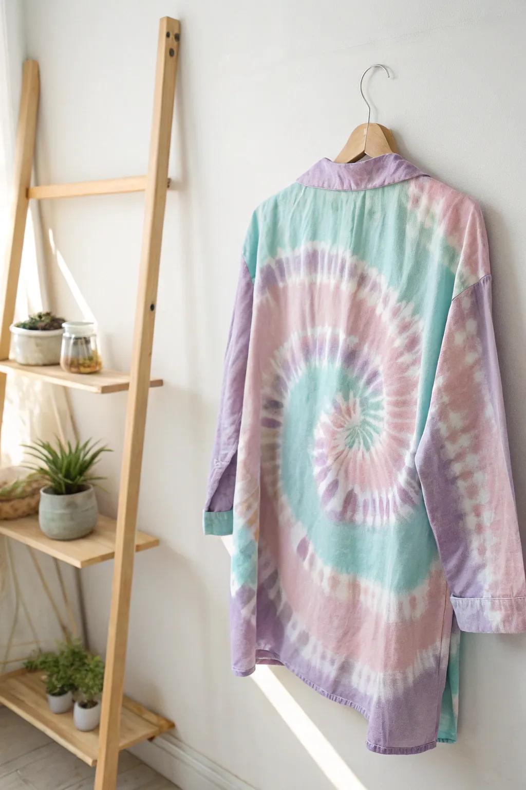 Celebrate your creativity with a touch of color and style. 🌸✨ #DIYTieDye #GraduationStyle
