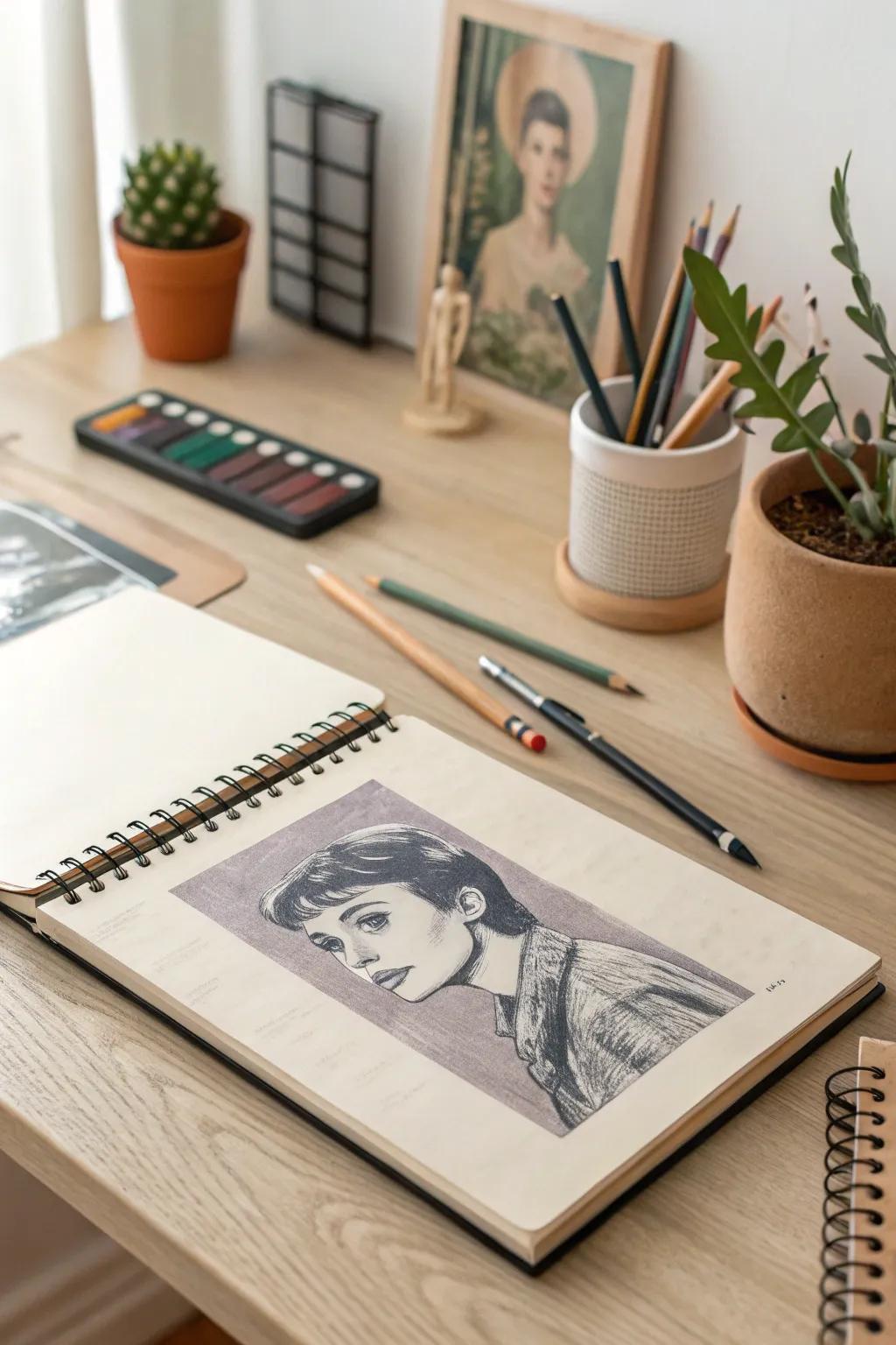 Unleash your creativity by capturing movie magic with just one color. #MonochromeArt #MinimalistDesign
