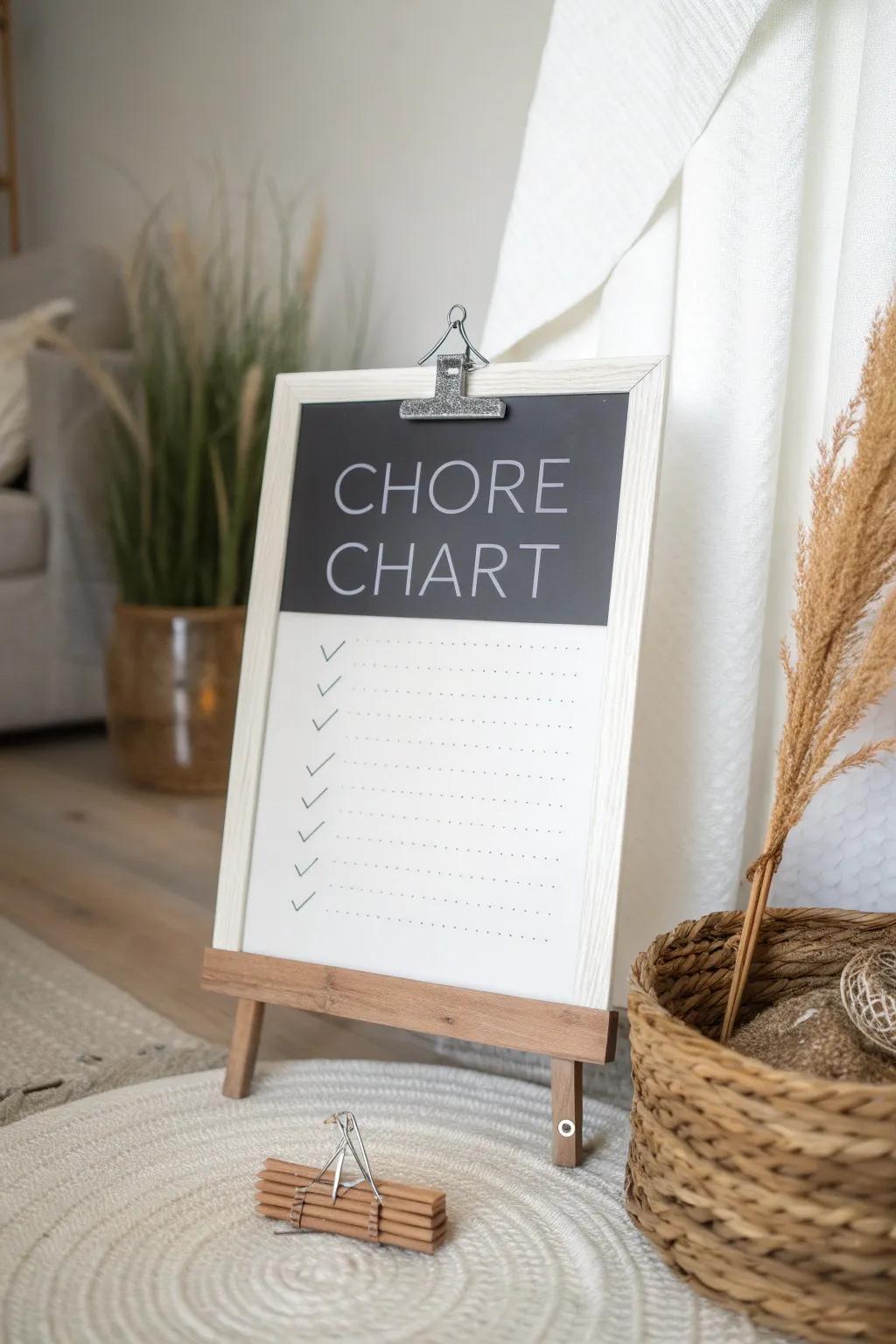Elevate your home organization with charming mini chalkboard clip-ons – where simplicity meets style.