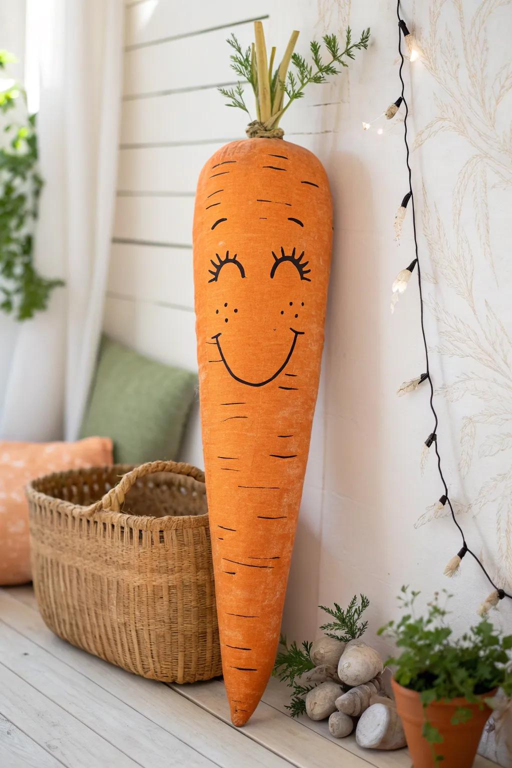 Bring joy to your Easter decor with charming handcrafted carrots that spread smiles and creativity!