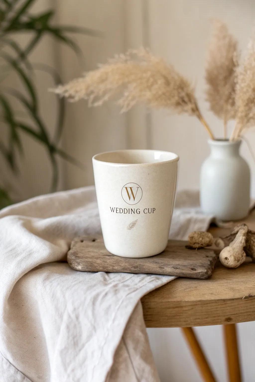 Discover the charm of custom monogrammed wedding cups—where elegance meets craftsmanship.
