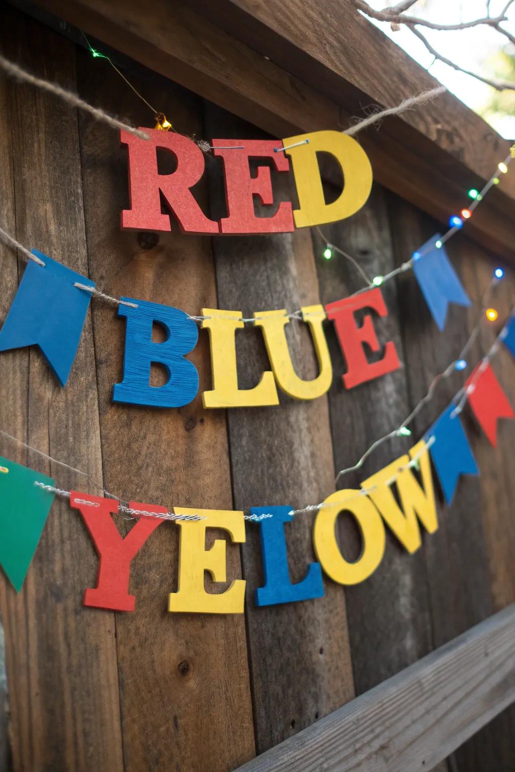 Craft Your Festive Atmosphere: Handcrafted Banners That Lead the Way!