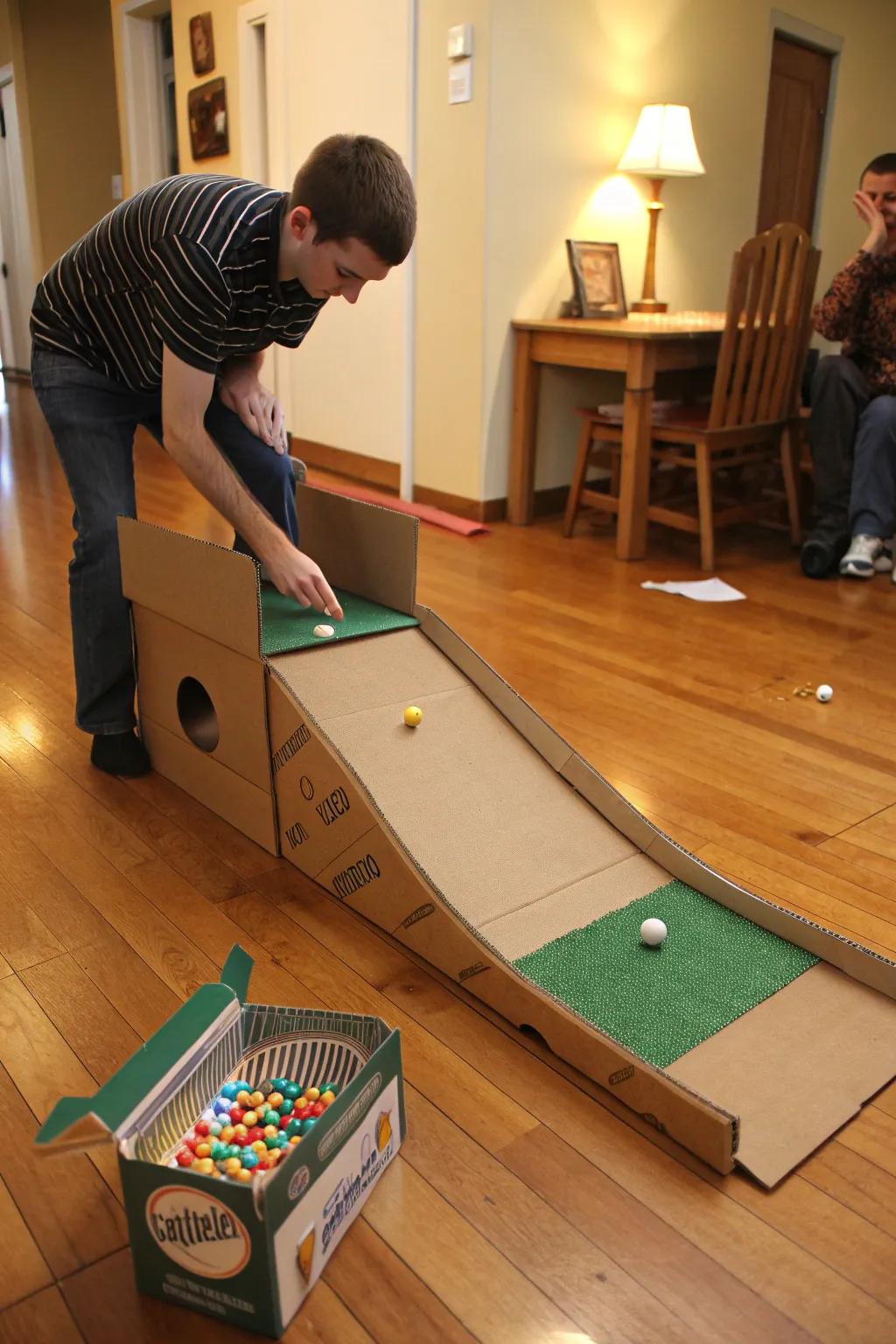 Elevate your mini golf game with a touch of DIY creativity!