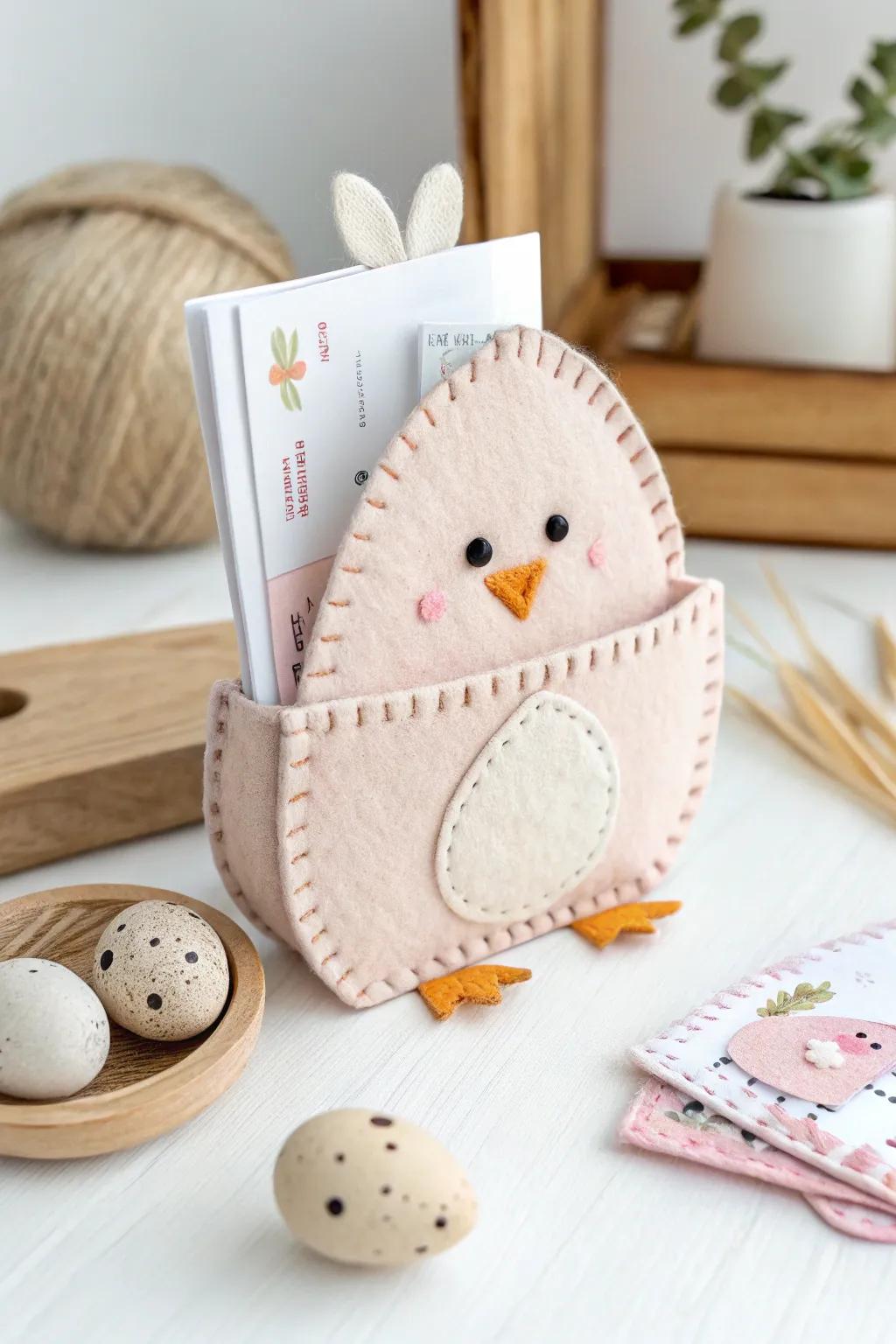 Chirp into Easter with these charming chick card holders, the perfect blend of minimalist elegance and playful whimsy.