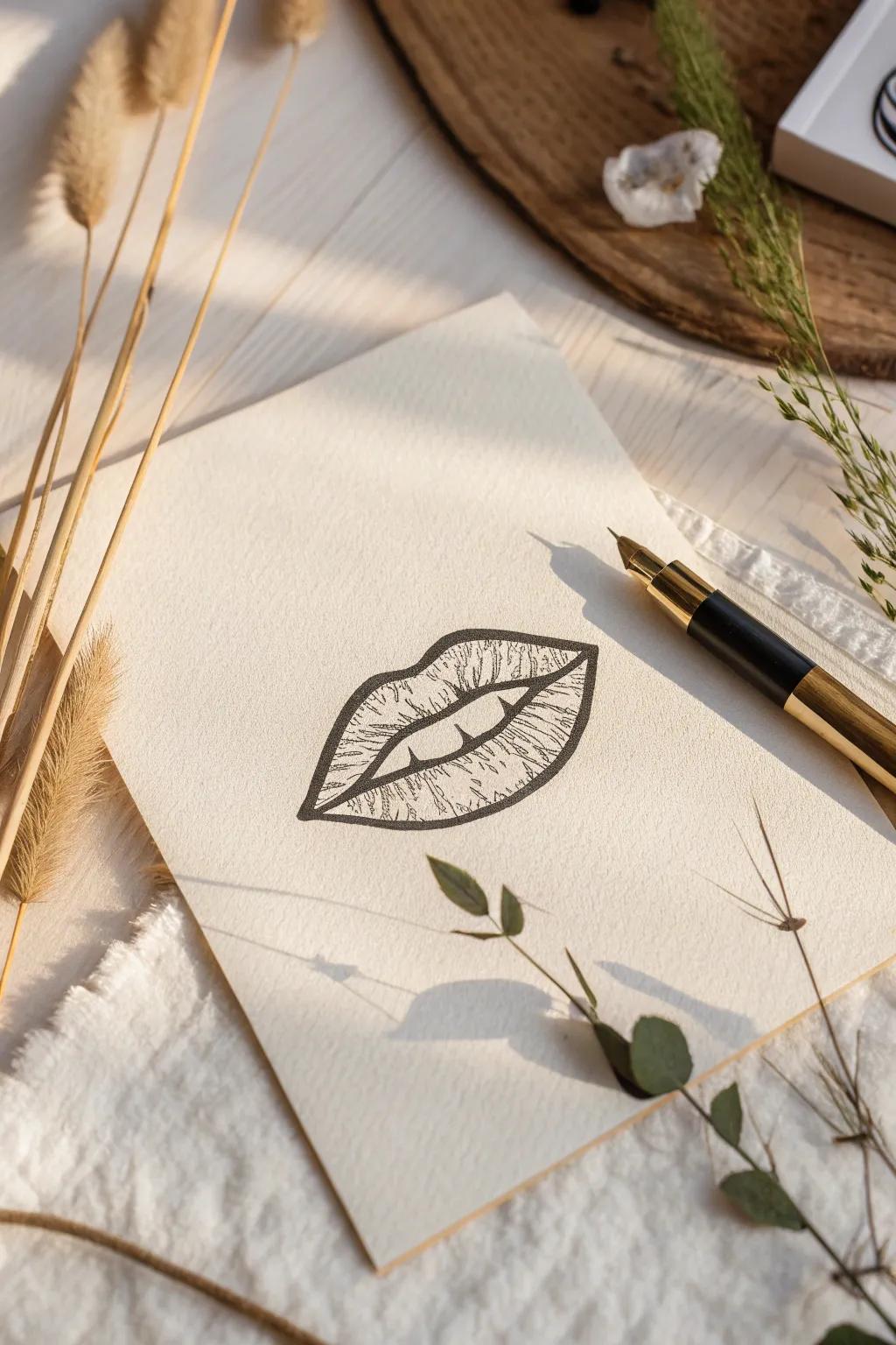 Unleash your creativity with the simplicity of expressive lines.