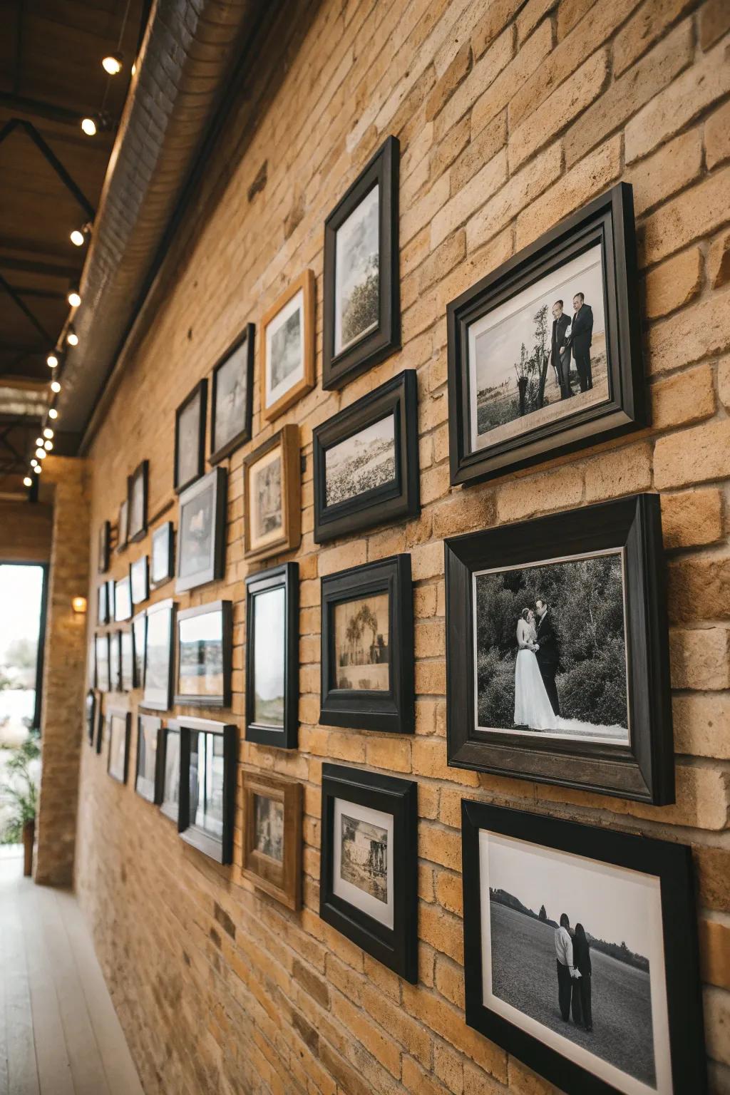Transform your space into a gallery of memories with a handcrafted photo collage wall.
