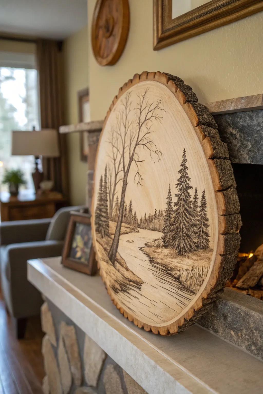 Bring nature indoors with this exquisite miniature forest scene, perfect for adding a touch of handcrafted elegance to your space.