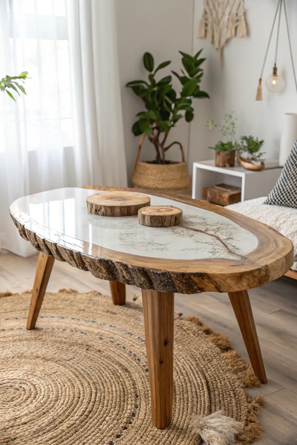 Bringing the outdoors in with natural elegance and minimalist charm.