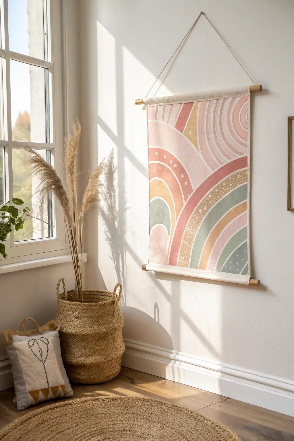 Elevate your space with DIY wall art that embodies minimalist elegance and personal creativity.