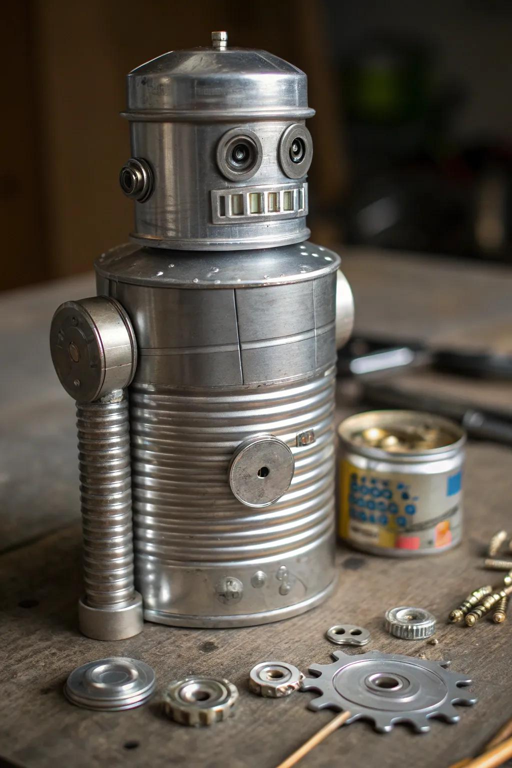 Craft Your Future: Transform a Simple Tin Can into a Robotic Masterpiece