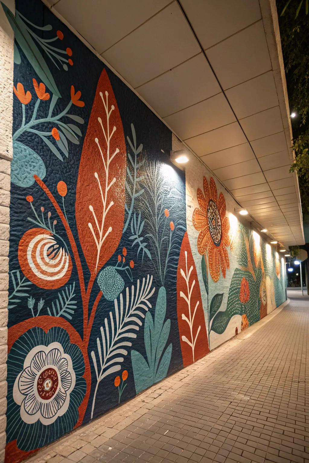 Unleash your creativity with bold, abstract designs that transform spaces into vibrant expressions of art.