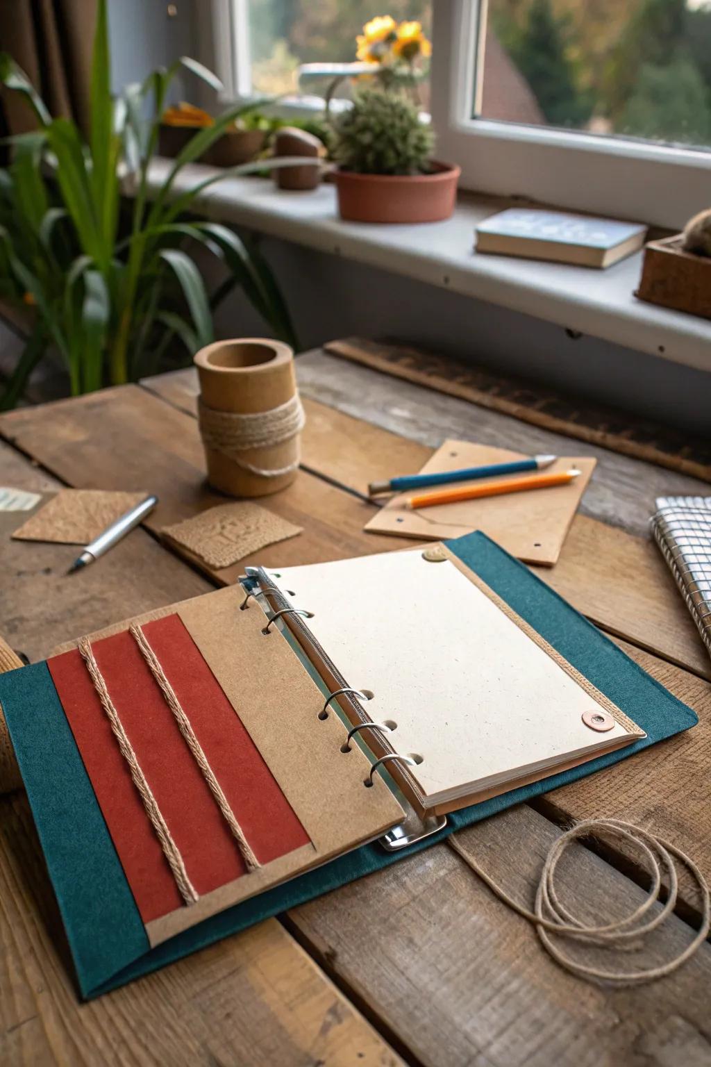 Transform your budgeting with style and simplicity. 🌿 #DIYBudgetBook #ScandiBoho
