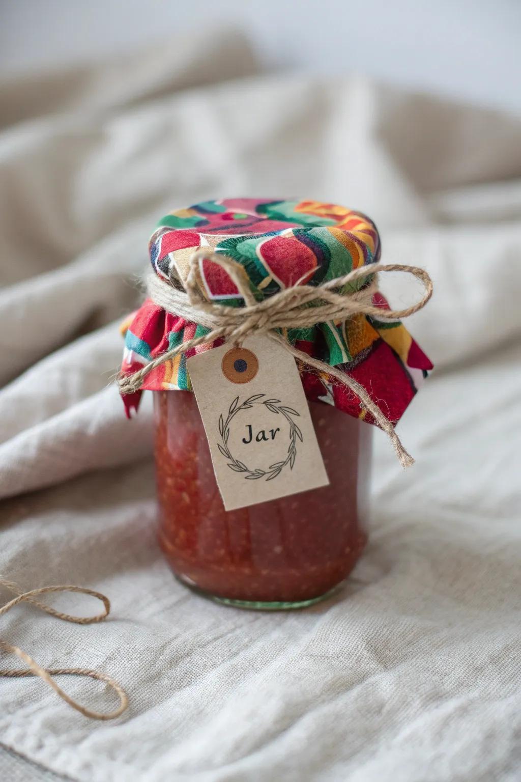Elevate your homemade jam gifts with a touch of Scandinavian elegance and Boho flair!