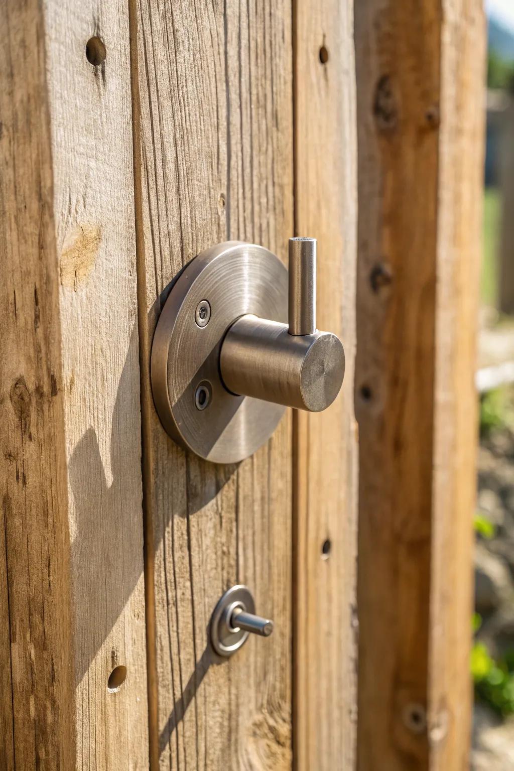 Embrace simplicity with this rustic minimalist shower valve, where form meets function in perfect harmony.