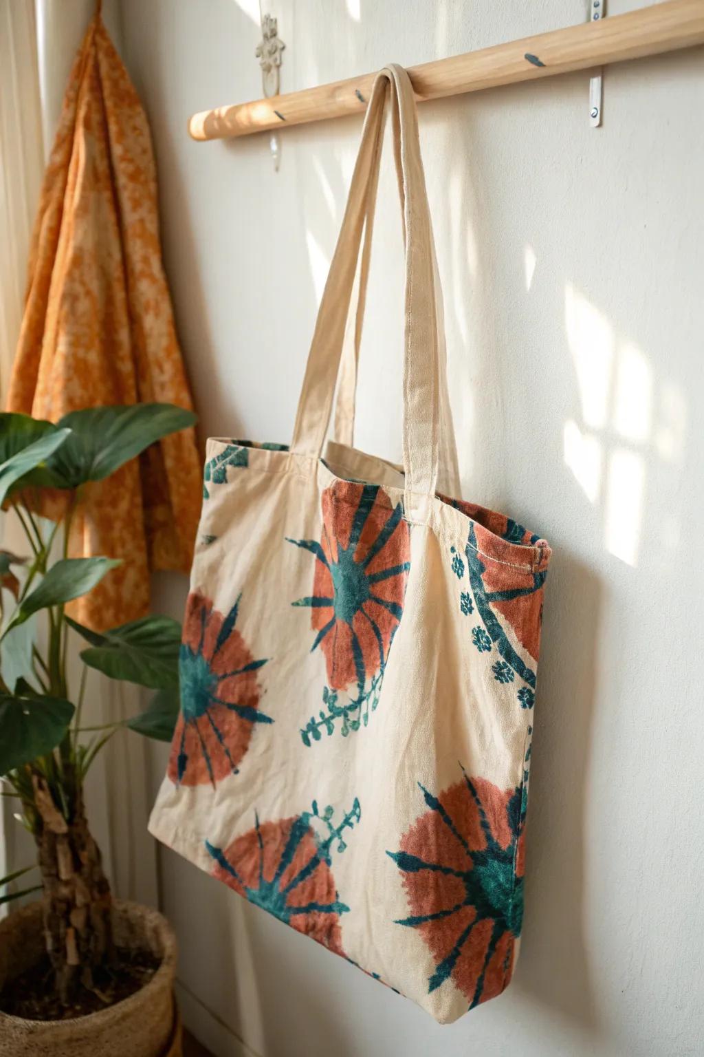 Transform your old tees into chic tote bags—perfect for spontaneous market trips! 🌿👜 #UpcycledFashion #BohoChic