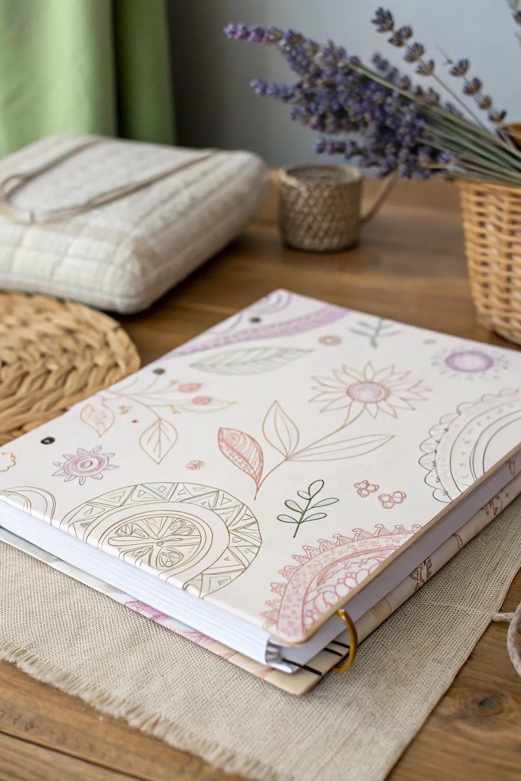 Craft your own story—let your binder cover reveal your artistic essence.