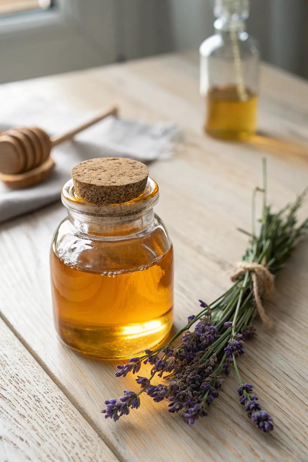 Elevate your kitchen with the artistry of flavored honey – a gourmet delight in every jar.