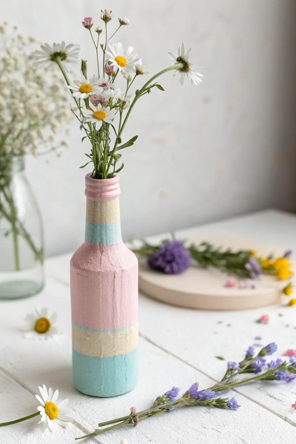 Transform tiny treasures into vibrant vases with a Scandinavian Boho twist!