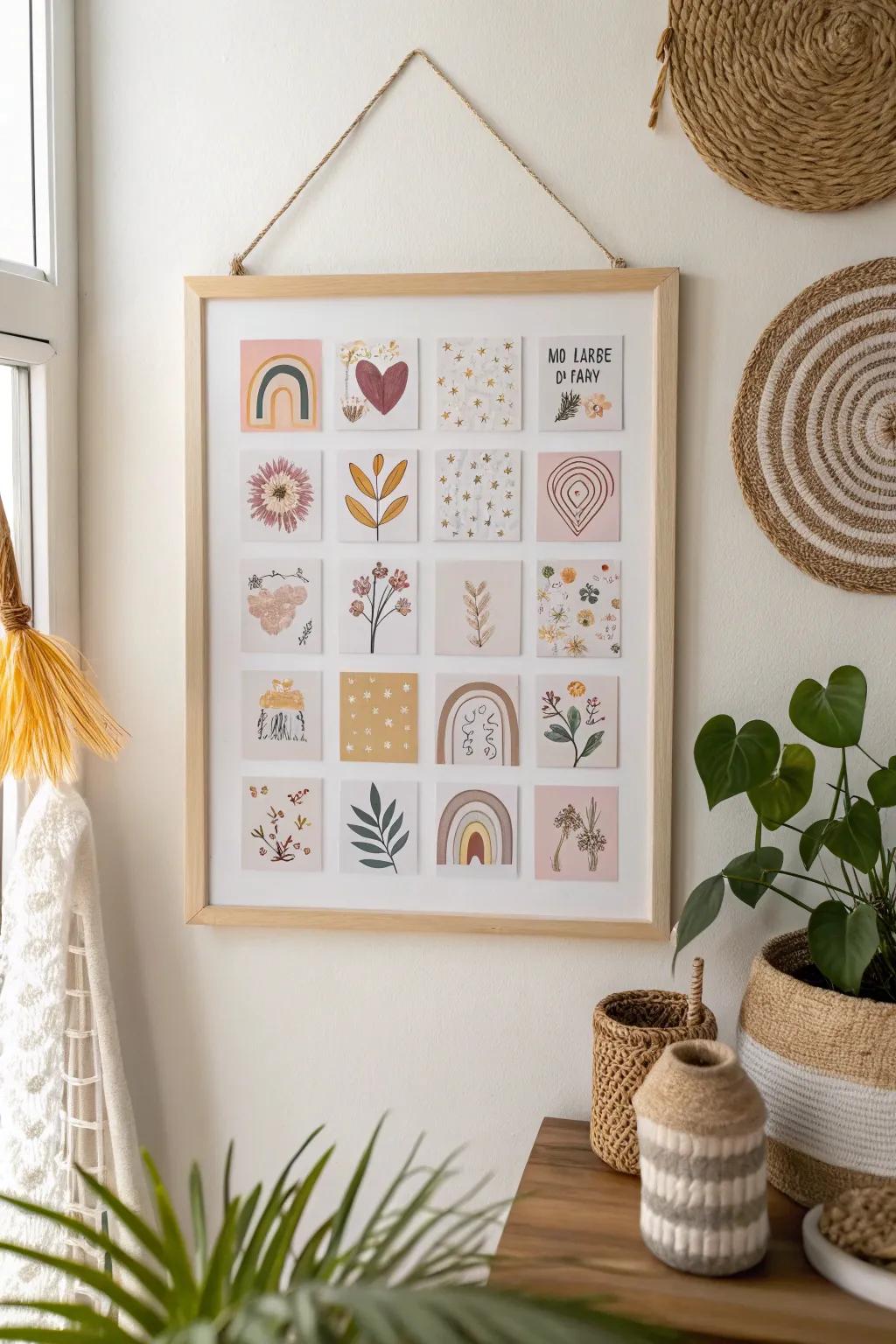 Craft your world with a touch of whimsy - 100 stickers, endless possibilities! #StickerArt #MinimalistBoho