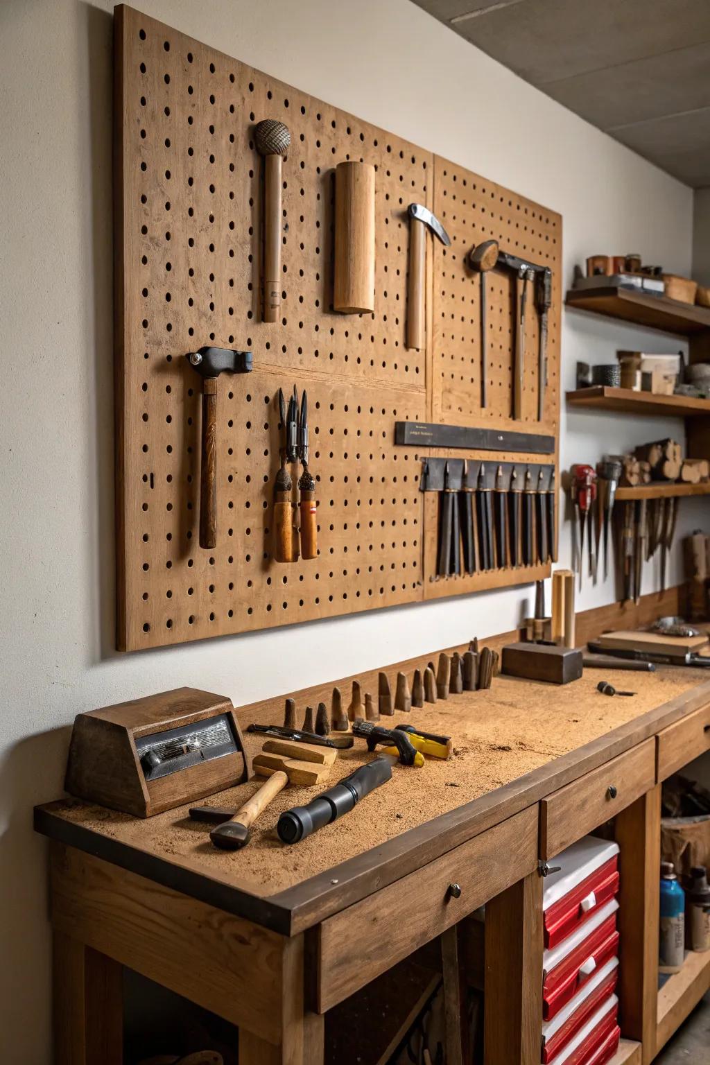 Unleash creativity with a perfectly organized makerspace. #CraftsmanshipInClass