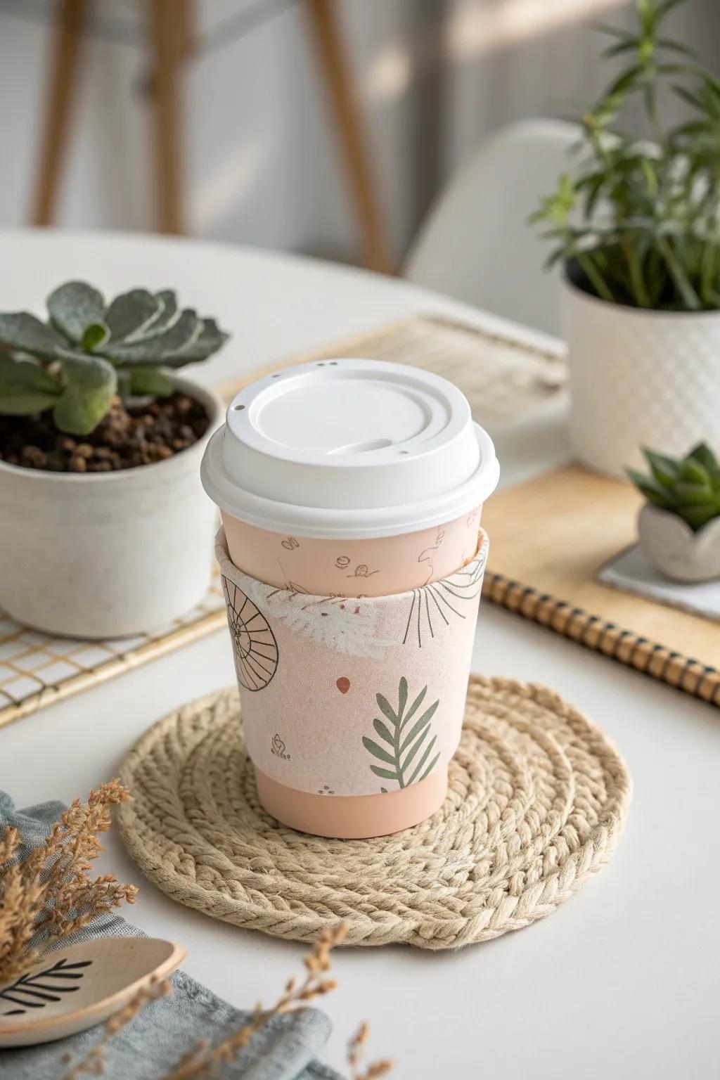 Elevate your coffee experience with handcrafted coasters that blend minimalist charm and natural elegance.