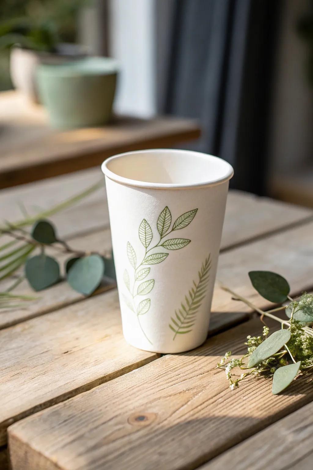 Embrace subtlety with custom wedding cups that speak volumes in elegance and style.