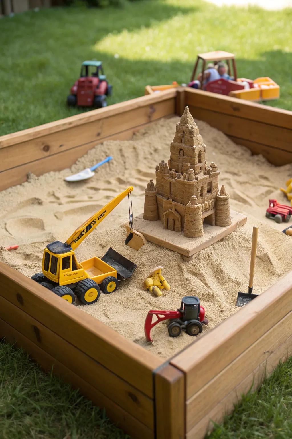 Unleash creativity at the Build-a-Sandcastle Station, where young builders turn imagination into reality.