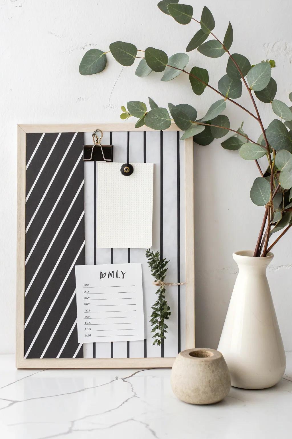 Discover the art of minimalist magic with this sleek and stylish focus board, where simplicity meets natural elegance.