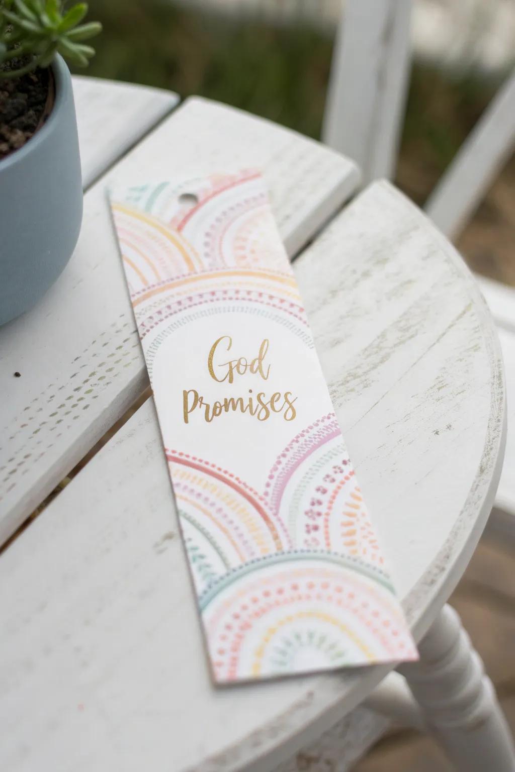 Find serenity and inspiration with handcrafted Bible verse bookmarks, where God's promises meet artistic beauty.