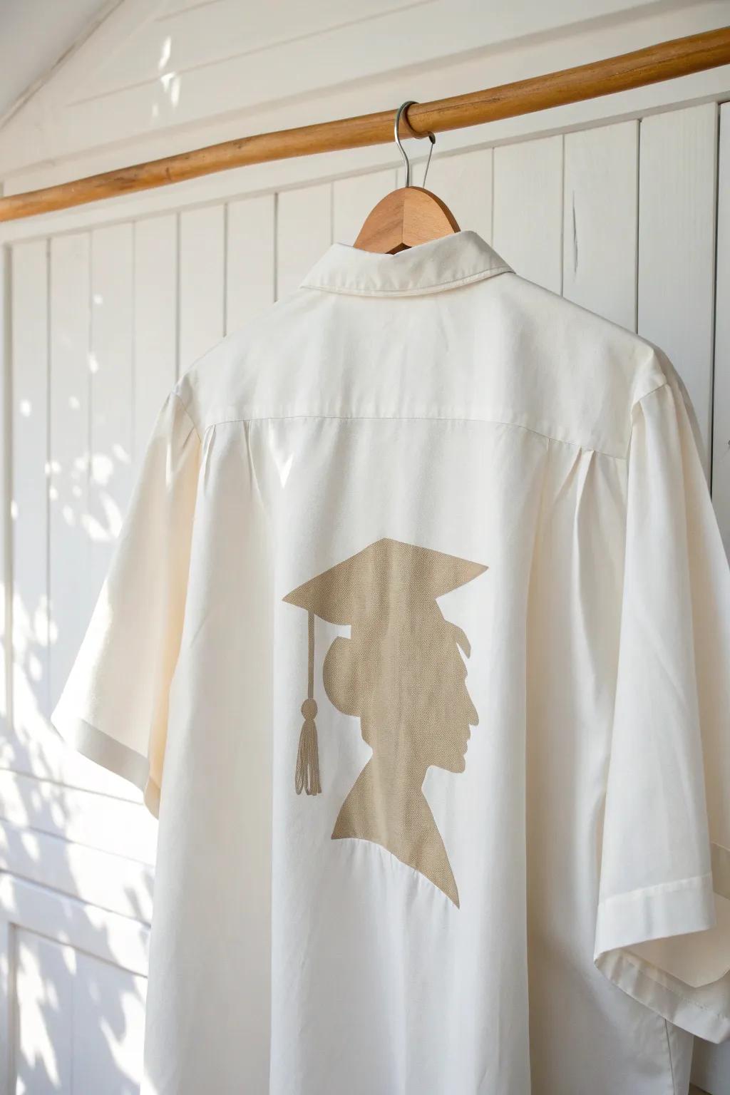 Celebrate achievements with timeless elegance in minimalist graduation style.