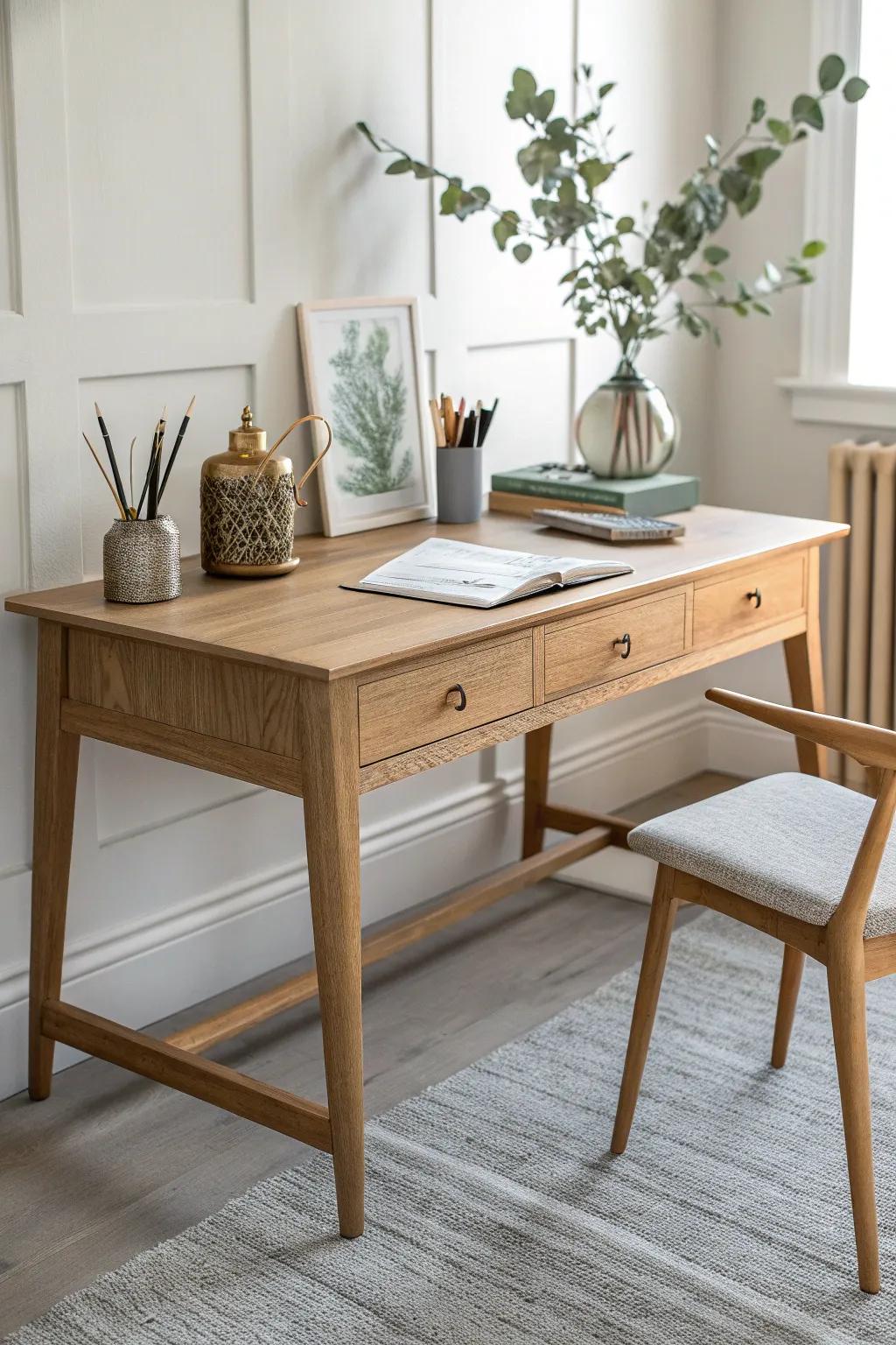 Transform your workspace with timeless elegance and vintage charm.