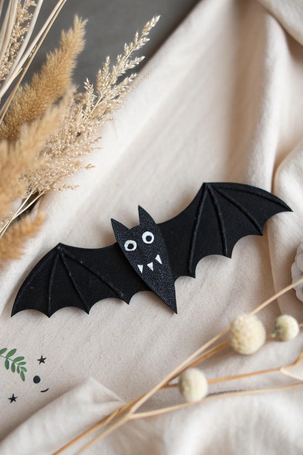 Crafting magic from little feet: Discover the charm of footprint bats!