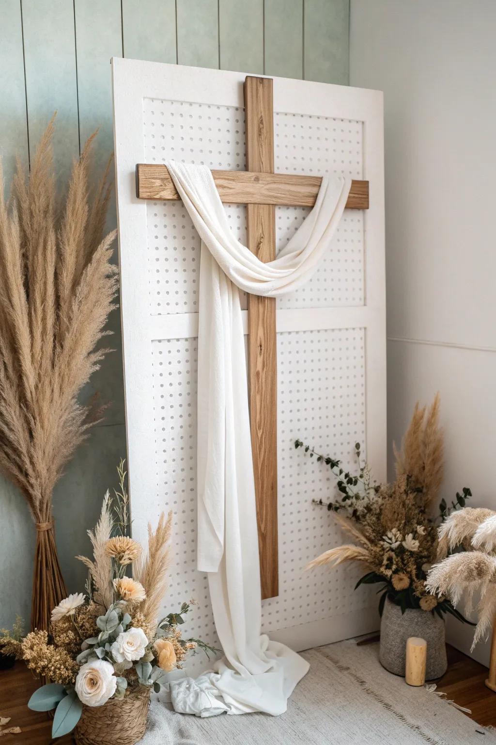 Embrace the serene beauty of Easter with a minimalist touch.