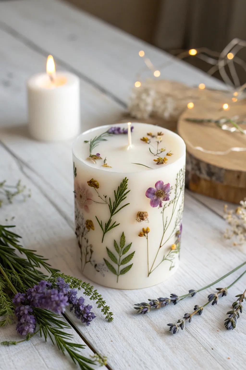 Bring the outdoors in with our nature-inspired candles, where simplicity meets elegance.