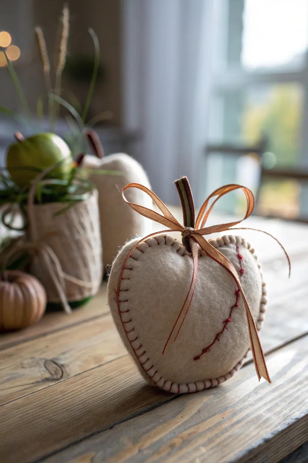 Bring a touch of handmade charm to your teacher's Christmas with this beautifully crafted ornament.