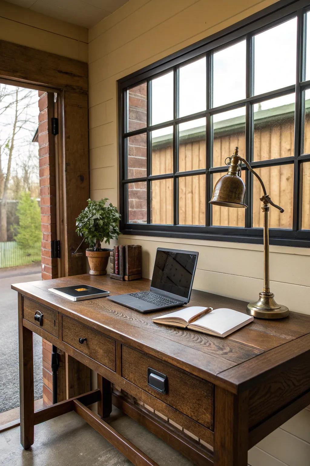 Elevate your workspace with a touch of craftsmanship. A perfect blend of style and functionality.