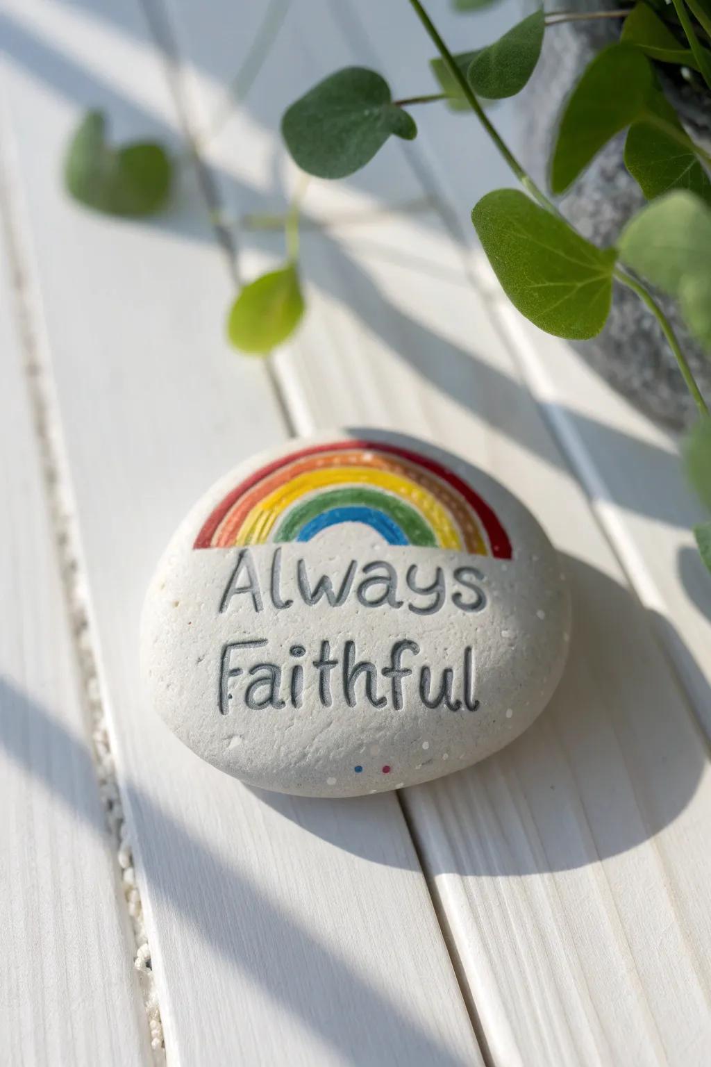 Embrace simplicity and faith with these beautiful Promise Stones, perfect for adding a touch of natural beauty to any space.