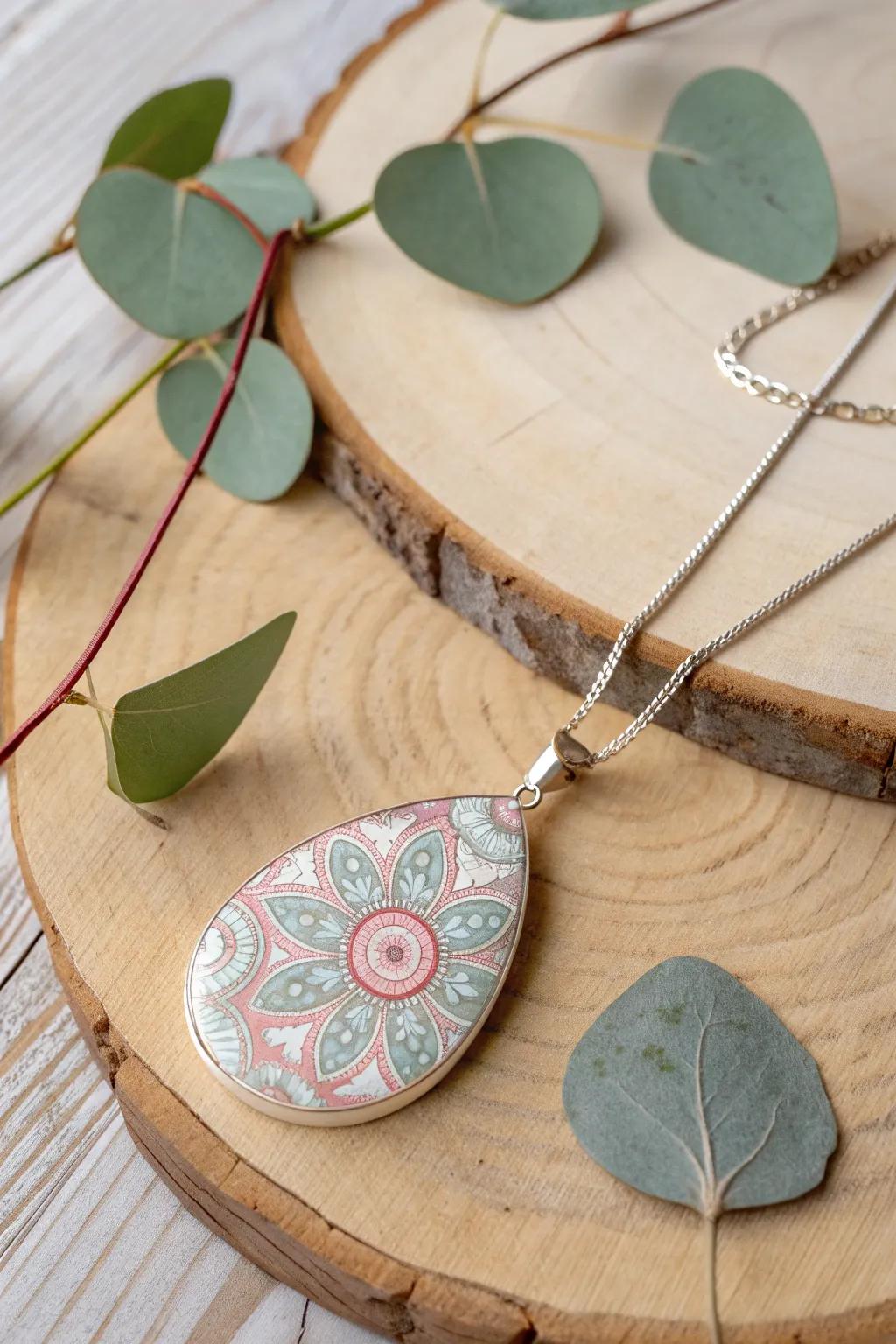Elevate your style with handcrafted beauty: Discover the art of Mod Podge jewelry.