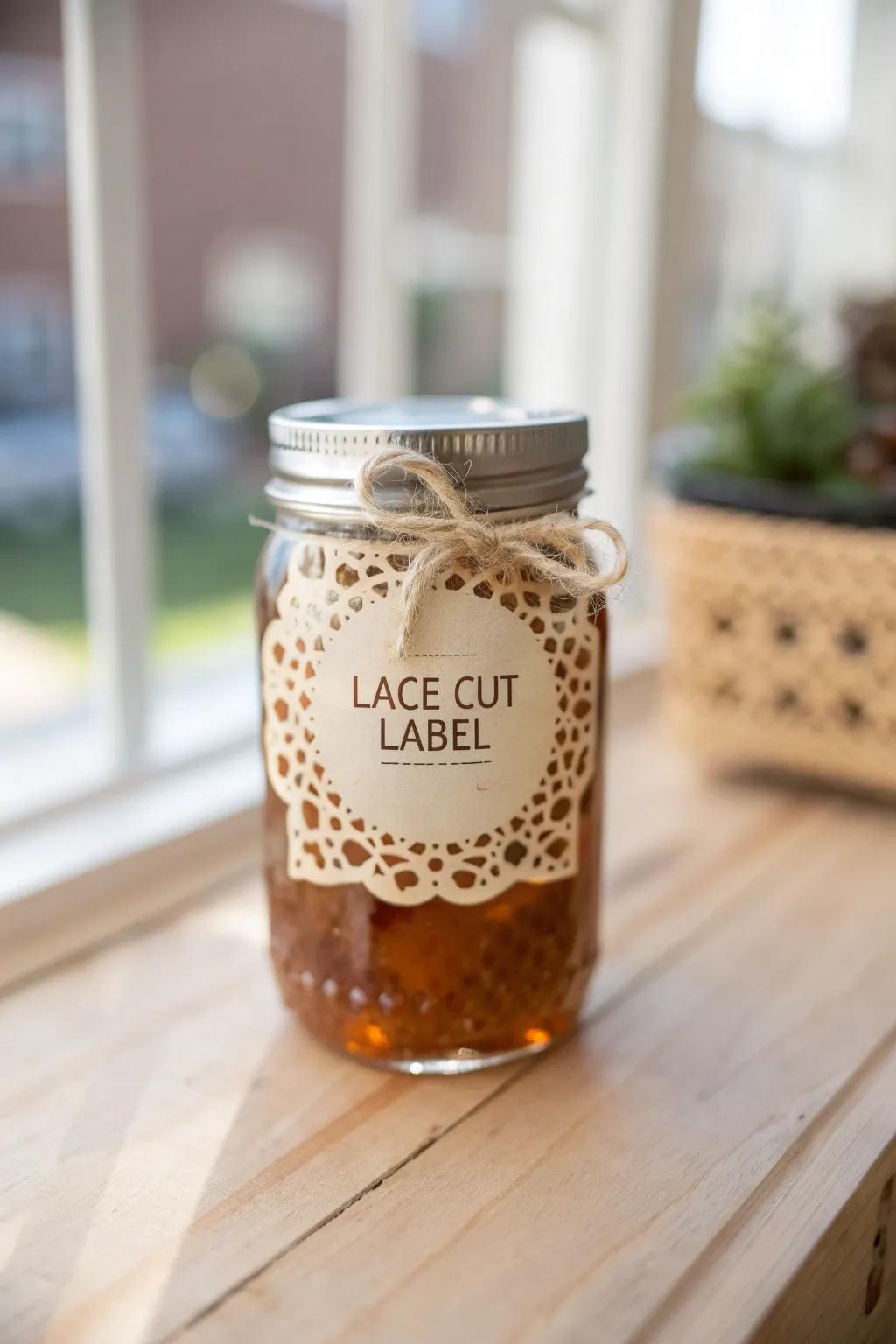 Transform your jars into captivating pieces with laser-cut labels—where precision meets elegance.