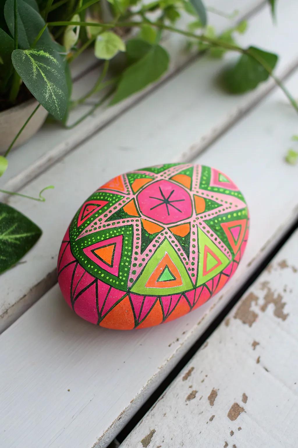 Brighten your garden with a splash of neon artistry!