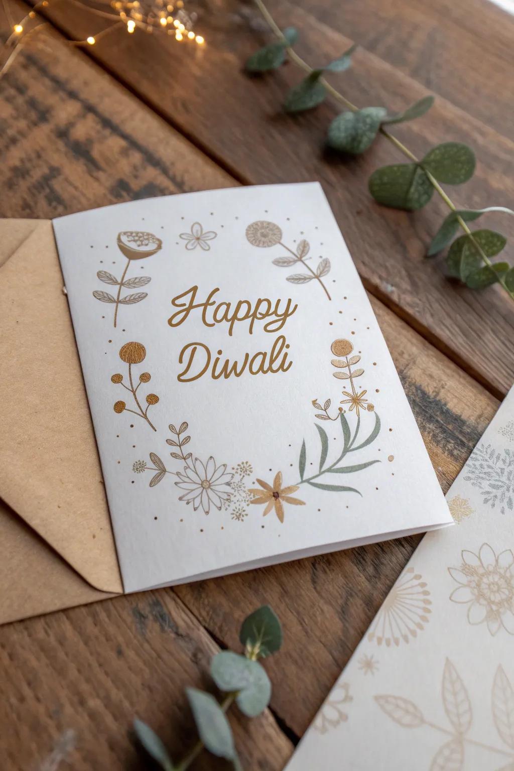 Celebrate the Festival of Lights with the elegance of handcrafted Diwali cards. ✨