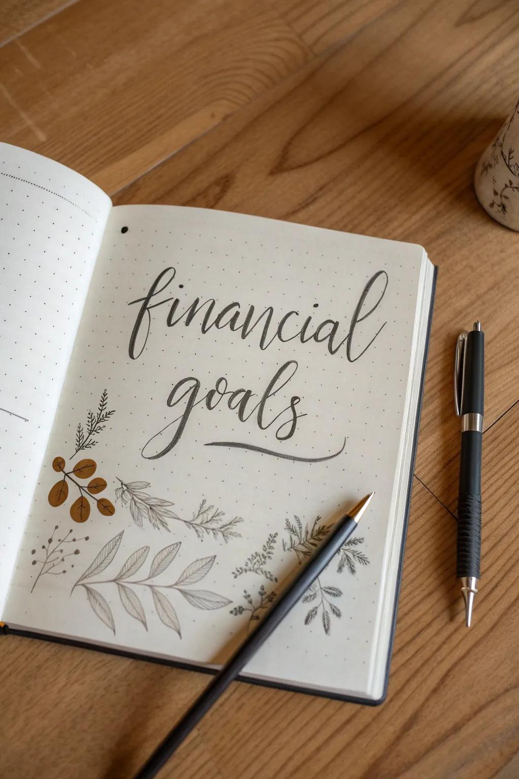 Craft your financial future with elegance and clarity. ✨📖 #MinimalistBudgeting #BohoInspiration
