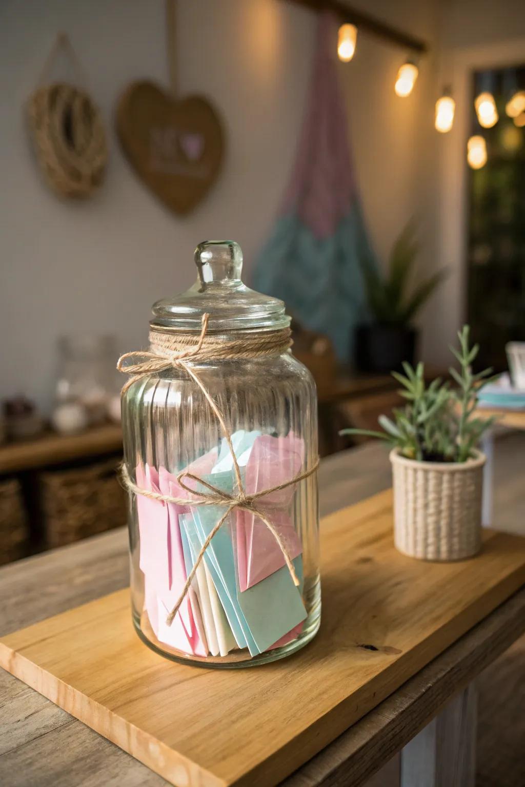 Capture the magic of memories with a personalized Memory Jar, a perfect heartwarming gift for the holidays. 🎁✨