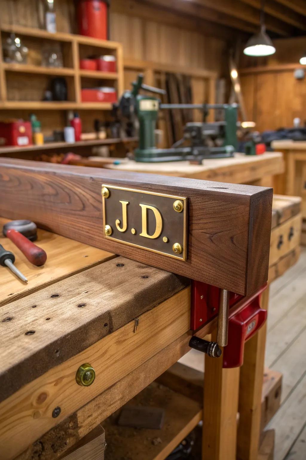 Craft your legacy: A personalized workbench that tells your story.