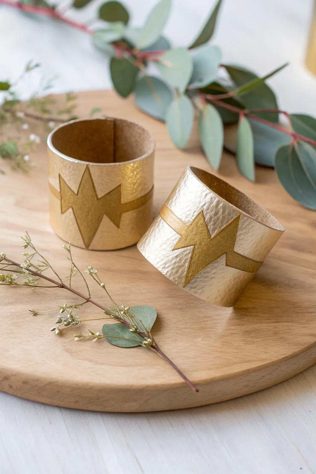 Transform everyday materials into stunning superhero style. ✨ #DIYMagic #MinimalistCrafts